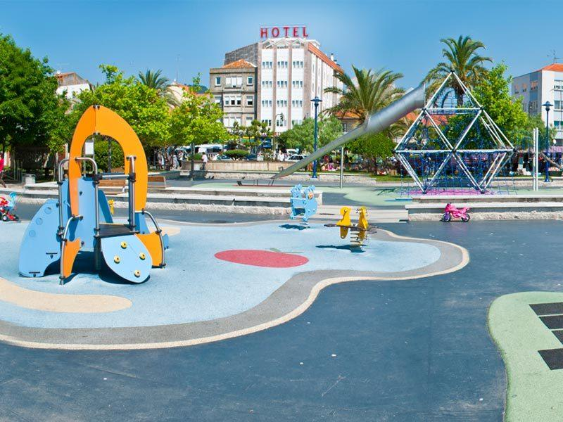 Hotel Airiños+Bilhete de ida e volta à Isla Ons: Vigo